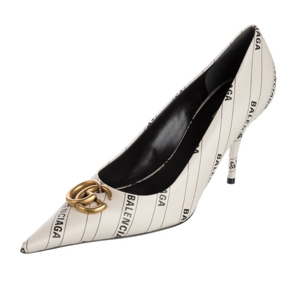 Gucci x Balenciaga graphic pumps - Picture 1 of 5